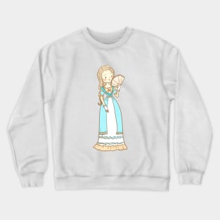 Anne Marie Blue Crewneck Sweatshirt